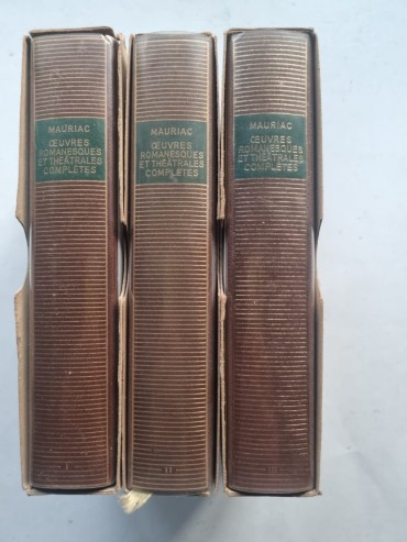 MARIAC OEUVRES ROMANESQUES ET THEATRALES COMPLETES