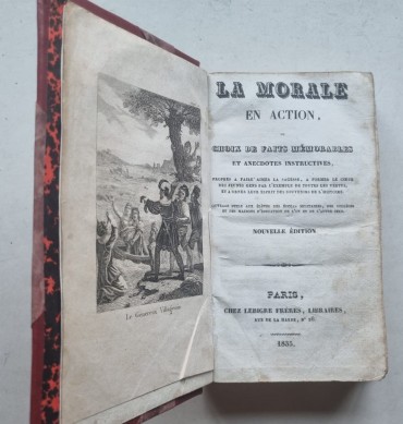 LA MORALE EN ACTION - 1835
