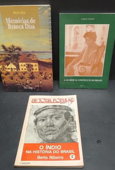 «Brasil - lote de 3 volumes»