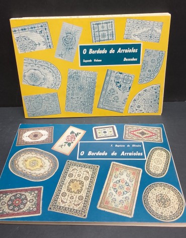 «O Bordado de Arraiolos - 2 volumes»
