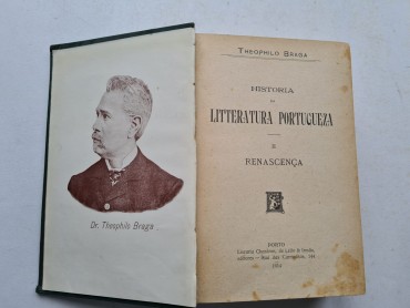 HISTÓRIA DA LITTERATURA PORTUGUEZA – 1ª EDIÇÃO