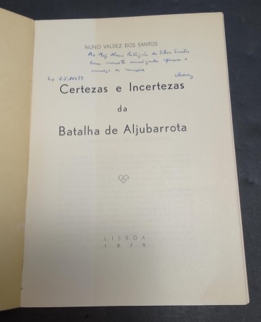 «Certezas e Incertezas da Batalha de Aljubarrota»