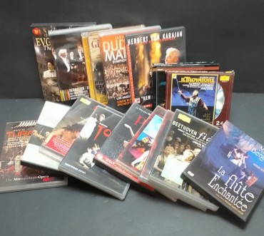 Dezasseis DVD ópera