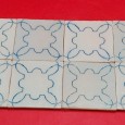 Conjunto de oito azulejos