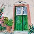 óleo casa no campo