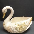 Cisne em faiança