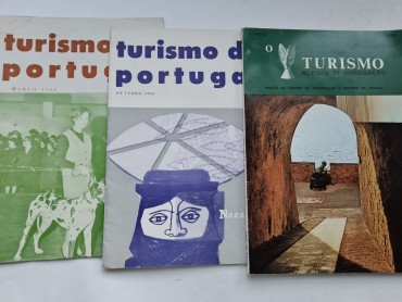 CONJUNTO DE REVISTAS DE TURISMO DE PORTUGAL E ANGOLA ANOS 60