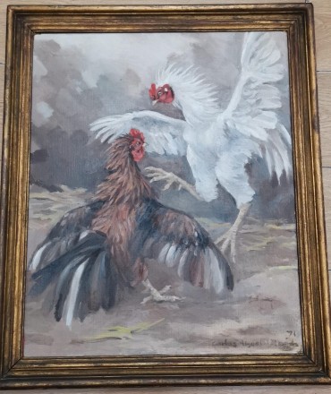 CARLOS MIGUEL DE ALMEIDA - Galos afrontados