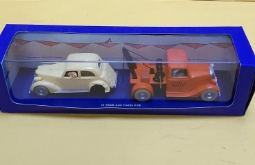 Carros do TinTin - a grua