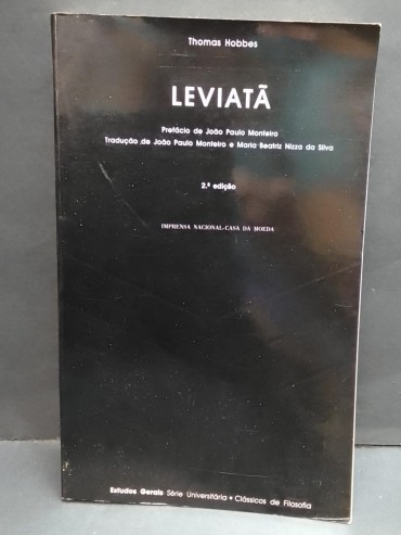 «Leviatã ou matéria, forma e poder de um estado eclesiástico e civil»