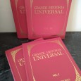 GRANDE HISTÓRIA UNIVERSAL - 4 VOLUMES