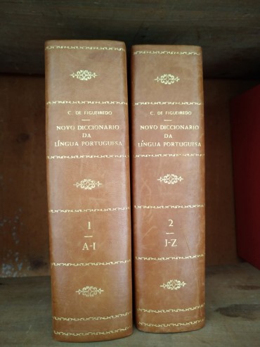 NOVO DICIONÁRIO DA LINGUA PORTUGUESA - 2 VOLUMES