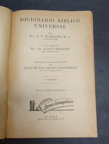 «Dicionário Bíblico Universal»