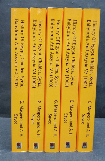 «History of Egypt, Chaldea, Syria and Assyria (1903)-5 volumes»