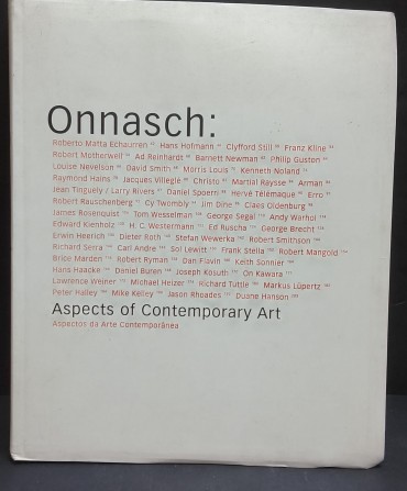 «Onnasch: Aspects of Contemporary Art/Aspectos da Arte Contemporânea»