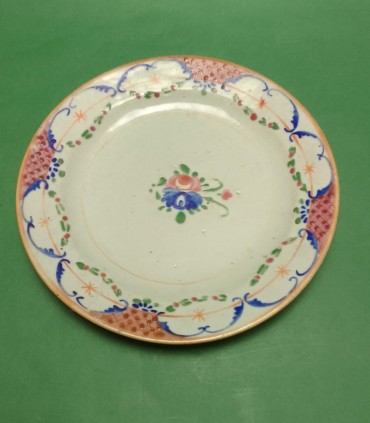 Prato porcelana Companhia das Índias