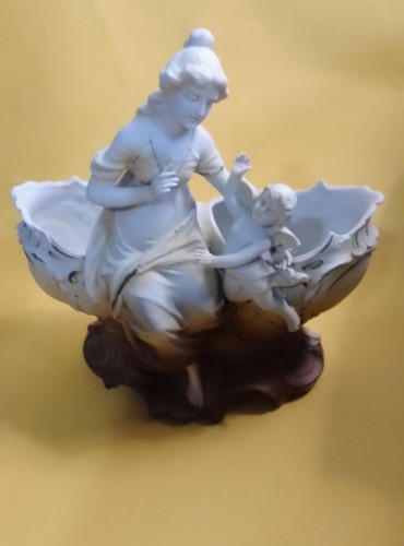 Escultura-jarra biscuit