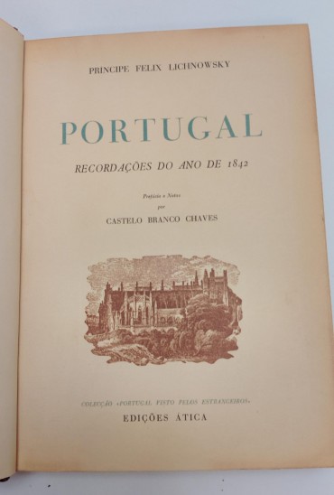 «Portugal. Recordações do ano de 1842»
