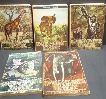 «Da Vida e da Morte dos Bichos. Subsídio para o estudo da fauna de Angola e notas de caça-5 volumes»