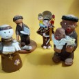 Conjunto de quatro Santos Antónios
