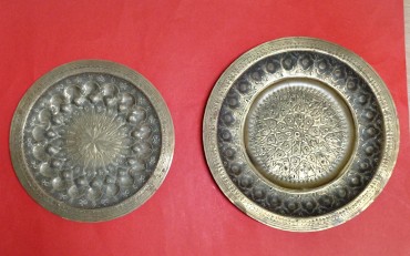 Duas bandejas decorativas