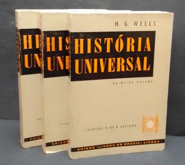 «História Universal-3 volumes»