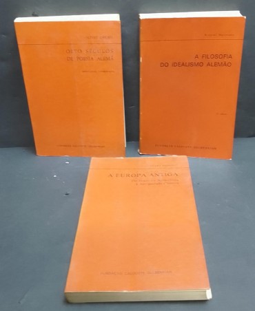 «Edições Calouste Gulbenkian-3 volumes»