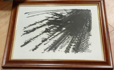 Serigrafia abstração