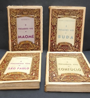 «Biblioteca do Pensamento Vivo -Quatro volumes»-