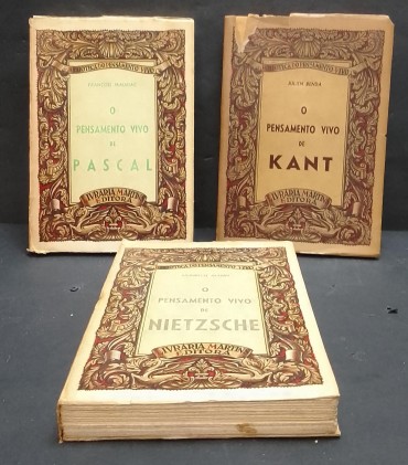 «Colecção Biblioteca do Pensamento Vivo-3 volumes»