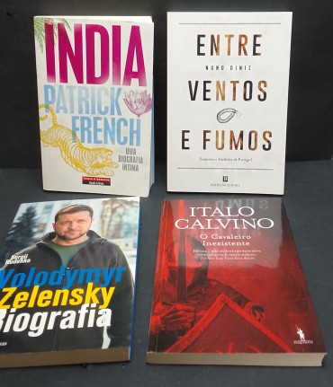 «Lote de 4 livros»
