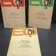 «Obras de Eça de Queiroz-3 volumes»