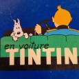 Carro do Tintin - dodge azul