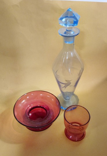 taça e garrafa