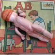 Jogo e boneco vintage