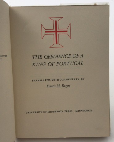 «The Obedience of a King of Portugal»