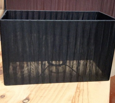 Abat-jour preto