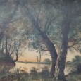 Paisagem com lagoa