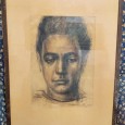 Retrato a carvão