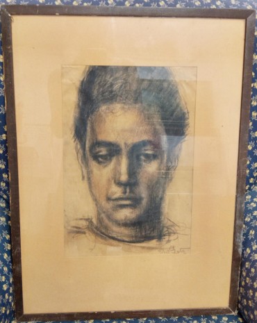 Retrato a carvão