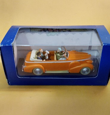 Carro do Tintin - taxi Cadillac Fleetwood