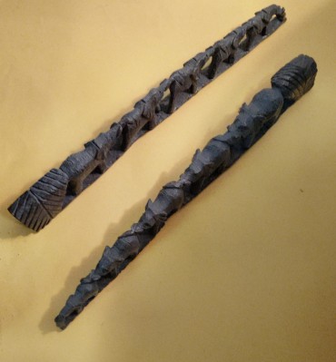 Duas esculturas africanas