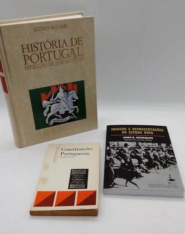 «História de Portugal-3 volumes»