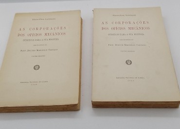 «As corporações dos Ofícios mecânicos-2 volumes»