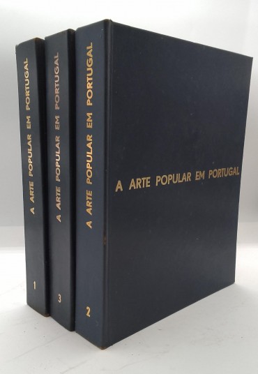 «A Arte Popular em Portugal-3 volumes»