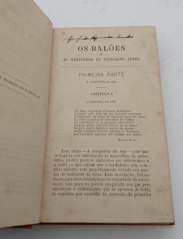«Os Balões e as viagens Aéreas»