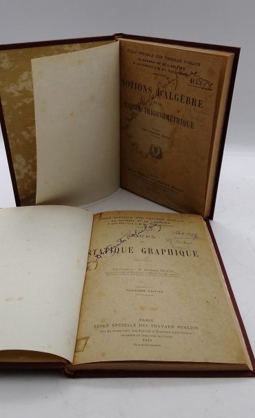«École Spéciale des Travaux Publics-2 volumes»