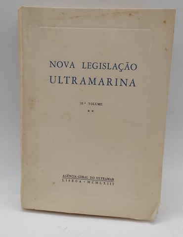«Nova legislação ultramarina»