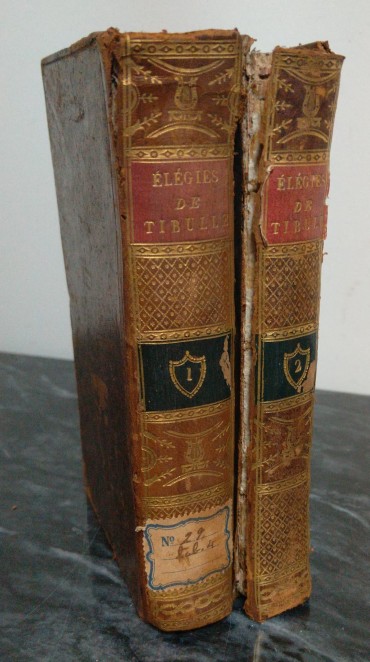 ÉLÉGIES DE TIBULLE - 2 VOLUMES