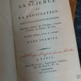 LA SCIENCE DE LA LÉGISLATION - 3 TOMOS